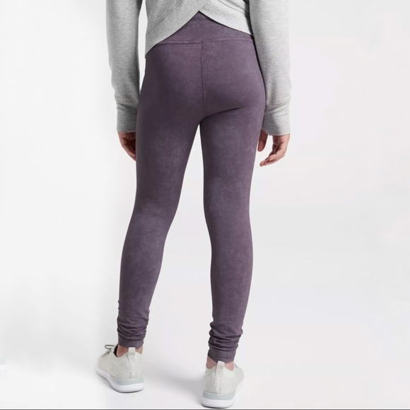 Athleta Other - Athleta Girl Snow Dye High Rise Powervita Chit Chat Tight Leggings